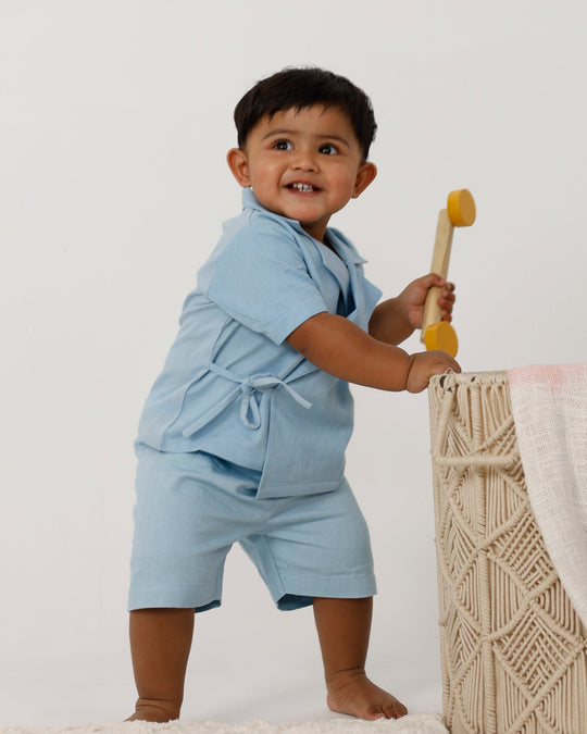 Angrakha Coord Set Blue