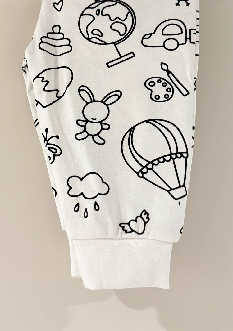 Colour Me Doodle Pajama Set