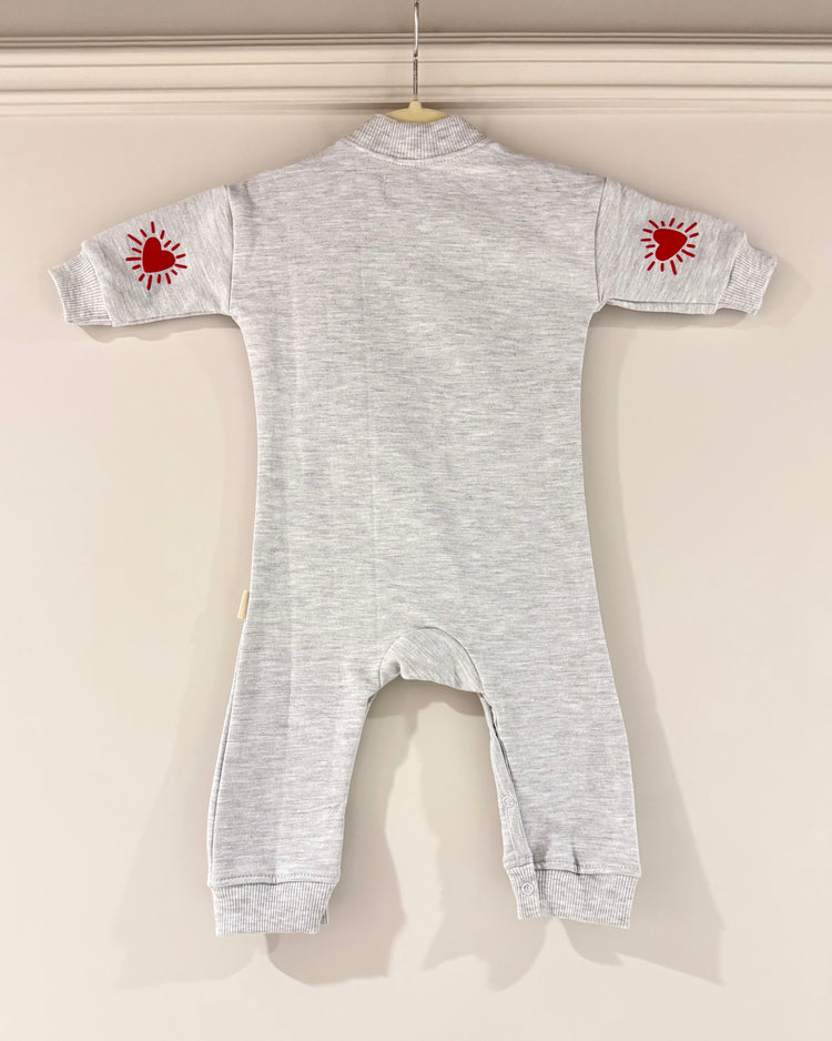 Ecru Cuddle Buddy Romper