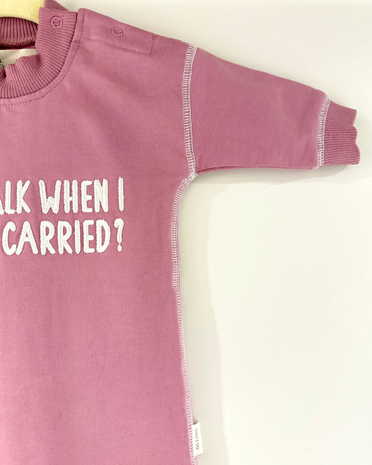 Lavender Carry Me Romper