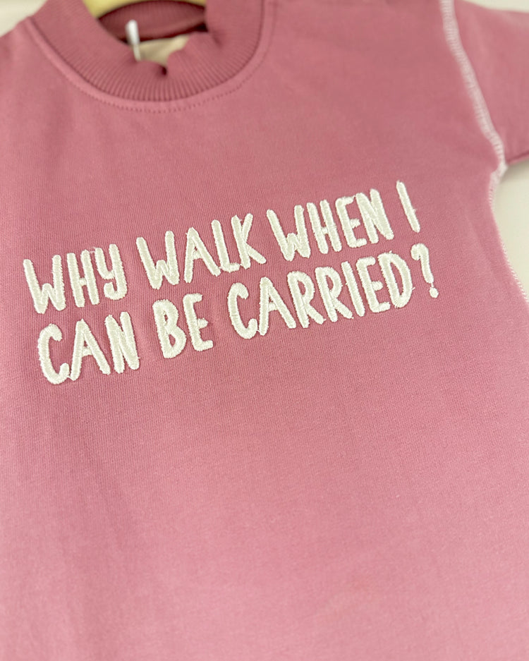 Lavender Carry Me Romper