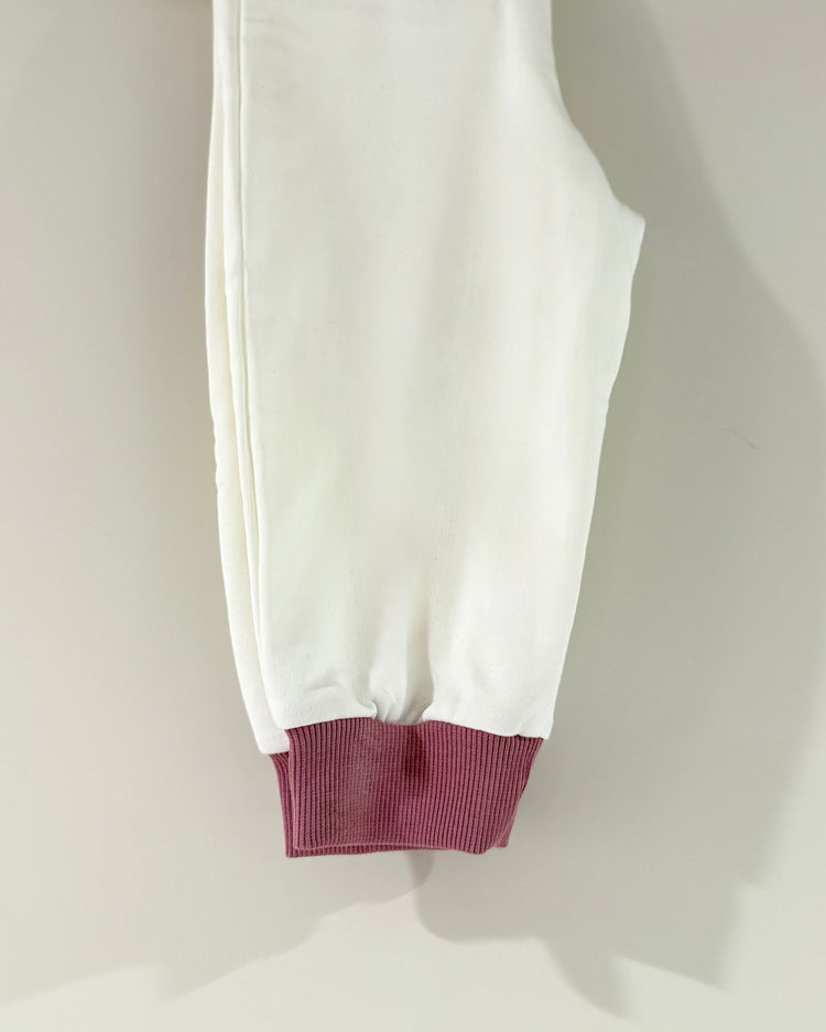 Late Again Colour Block Sweat Set