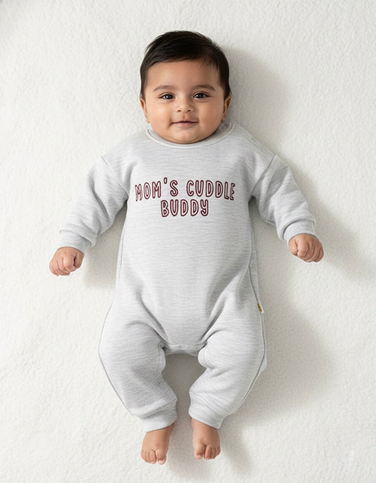 Ecru Cuddle Buddy Romper